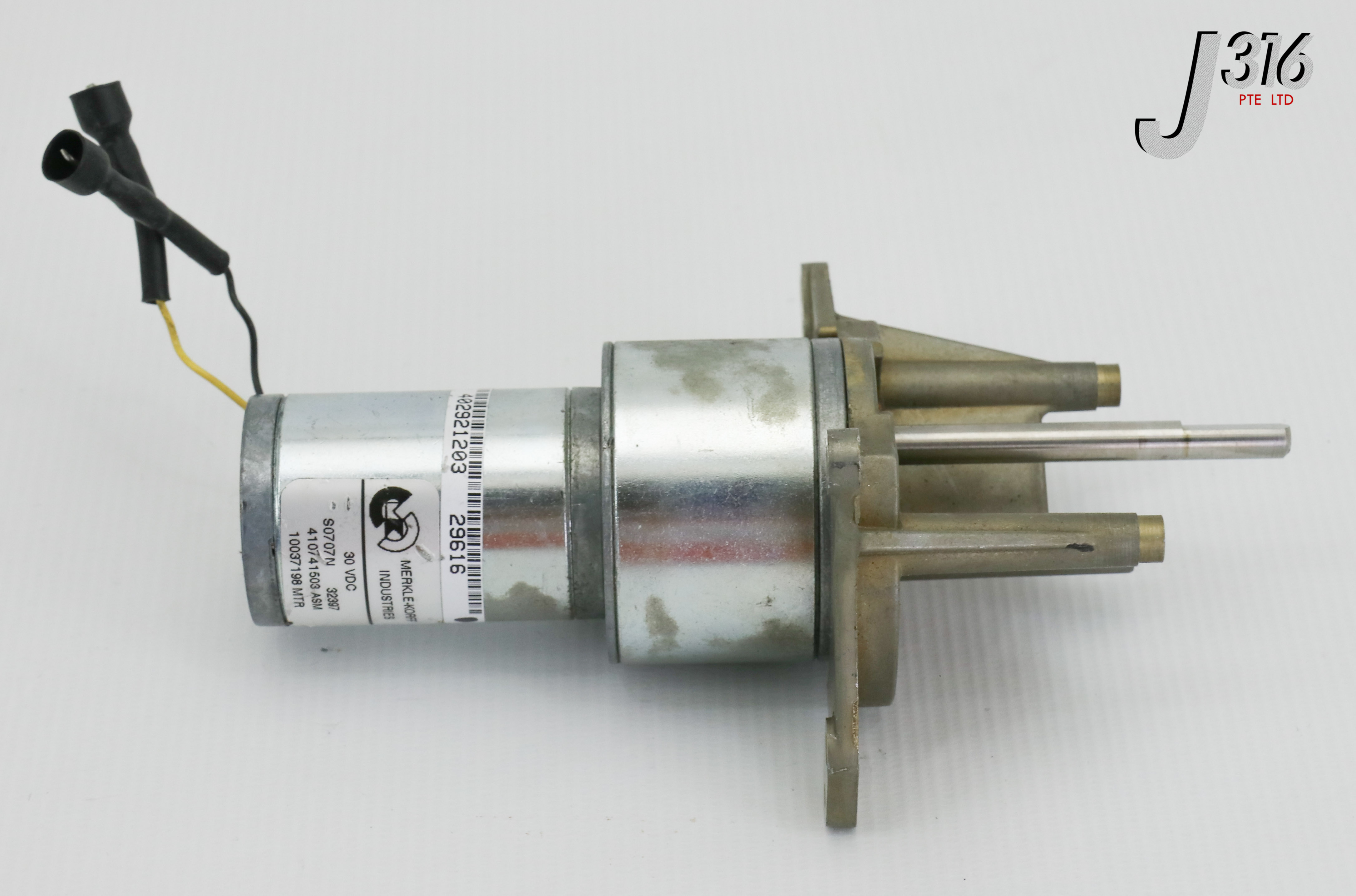 21846 MERKLE-KORFF MOTOR, 30VDC, 10037198MTR 410741503 ASM | eBay